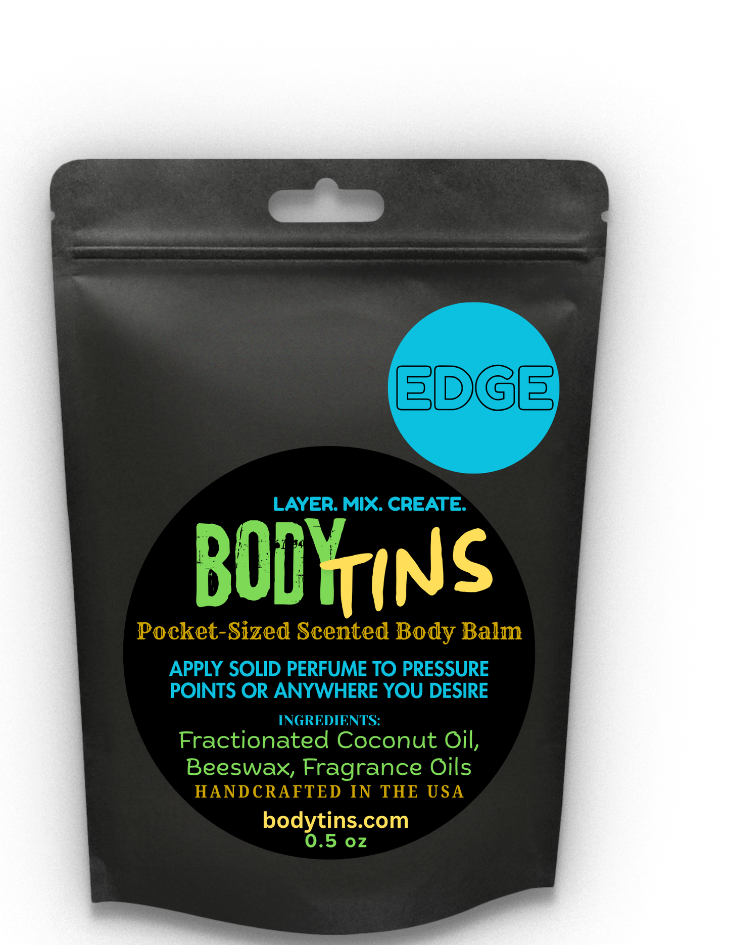 Body Tins "EDGE" Pocket Size Scented Body Balm (Male)