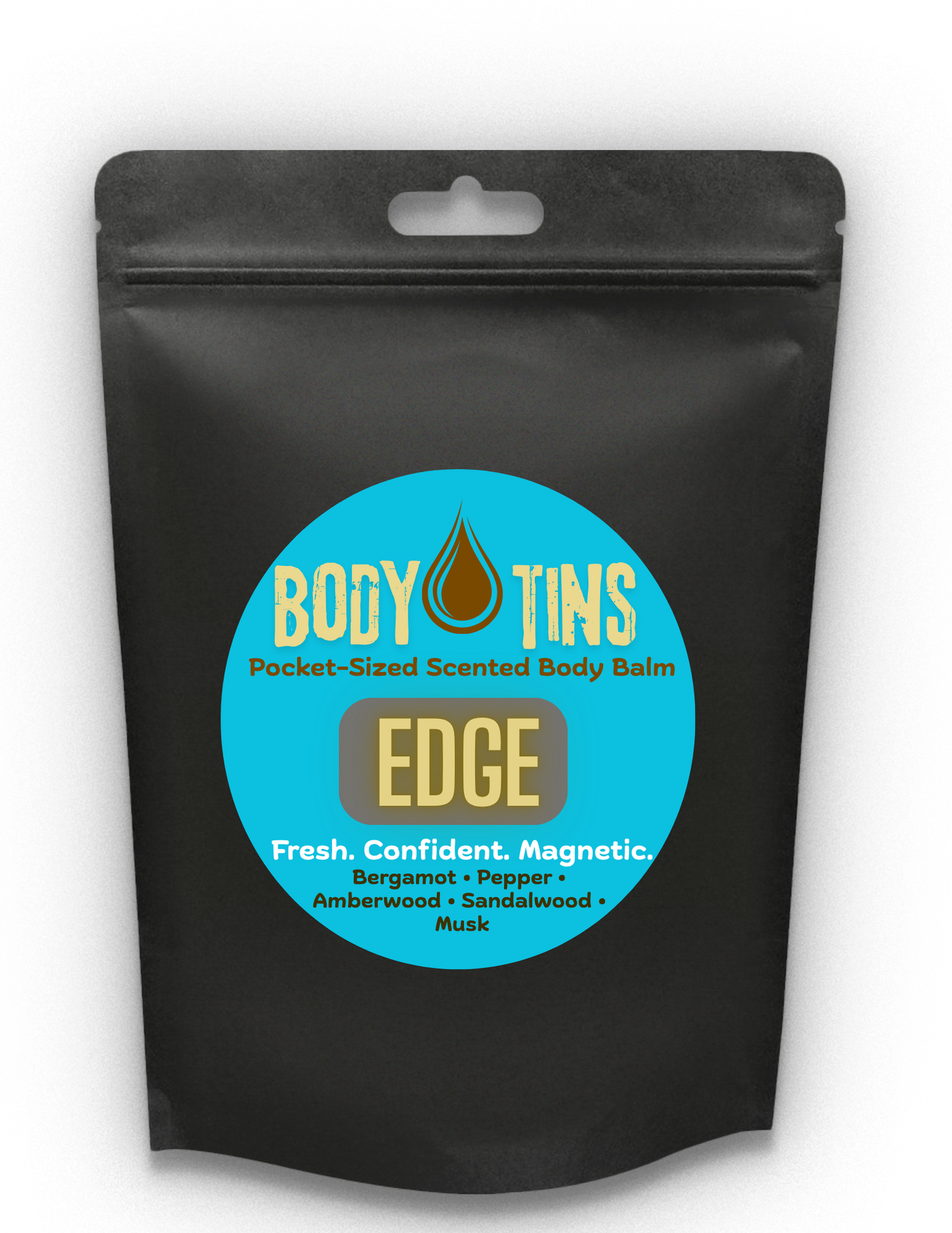 Body Tins "EDGE" Pocket Size Scented Body Balm (Male)