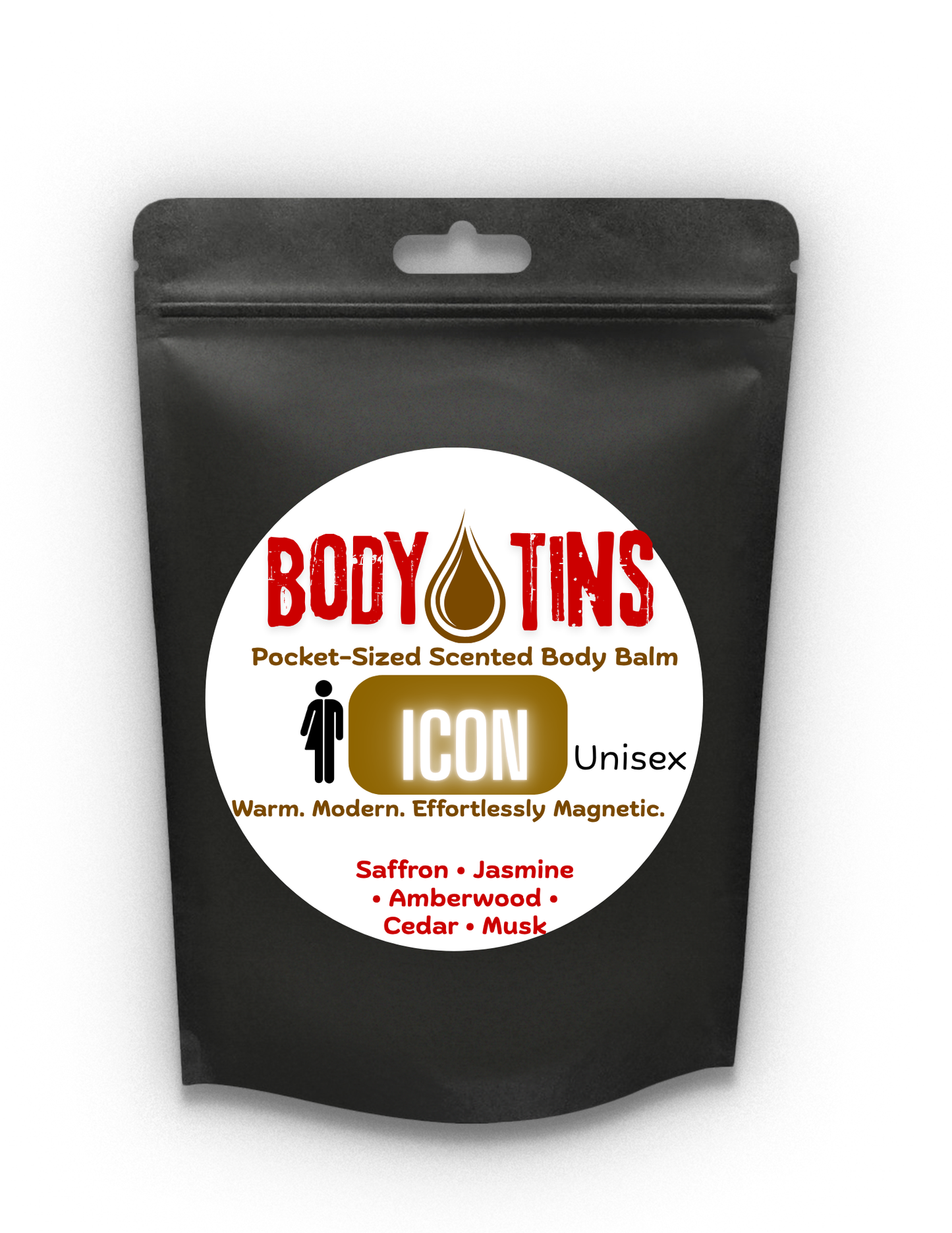 Body Tins Signature Fragrance Body Balm "ICON" (Unisex)
